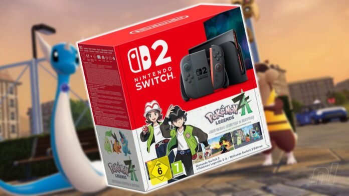 Reminder: Pokémon Legends: ZA Switch 2 hardware bundle now available

