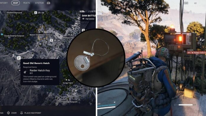 How To Get & Use Raider Hatch Keys