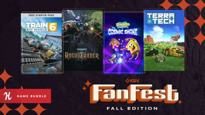 IGN Fan Fest 2025: Fall Edition Humble Bundle Announced with Train Sim World 6, Warhammer 40,000: Rogue Trader, and More