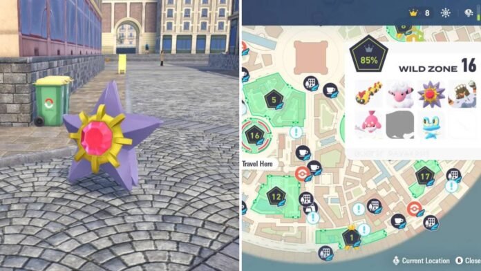 How to Get Starmie in Pokémon Legends: Z-A