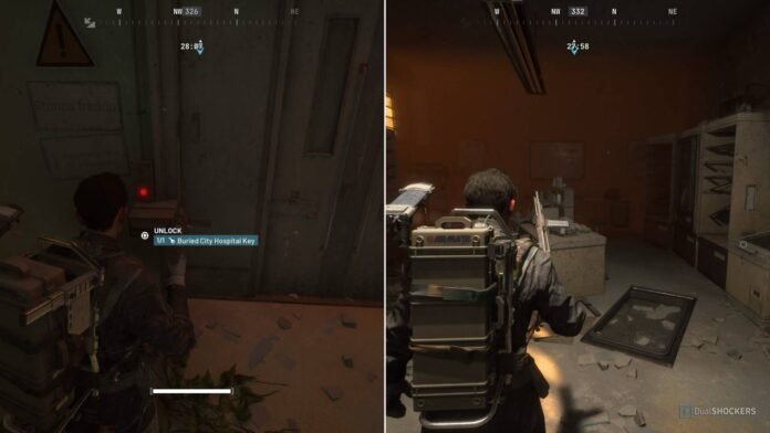 Where To Use The Buried City Hospital Key