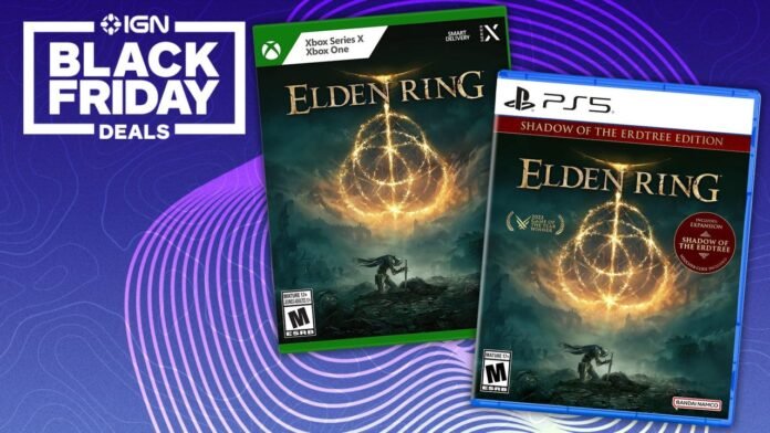 Elden Ring and Its Shadow of the Erdtree Edition for PS5 Got Big Discounts for Black Friday