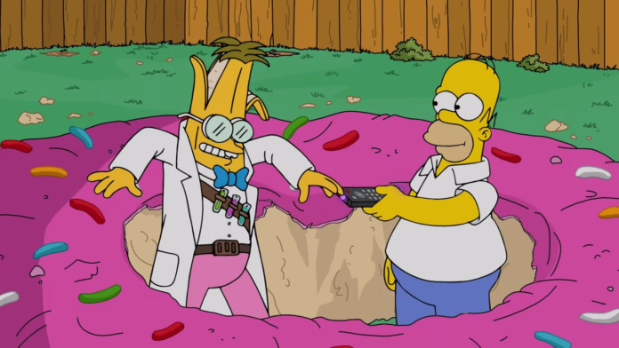 Latest The Simpsons Fortnite Short Sees Homer Rain Donuts Down on Springfield and Turn Professor Frink Into a Banana, as Long-Term Fans Celebrate The Return of The 'Omniverse'
