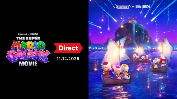the super mario galaxy movie direct