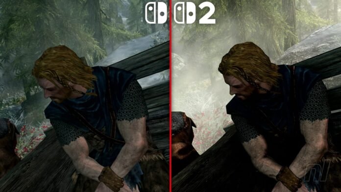 Video: Skyrim isn't 60fps yet on Switch 2, but here's how it compares to Switch 1

