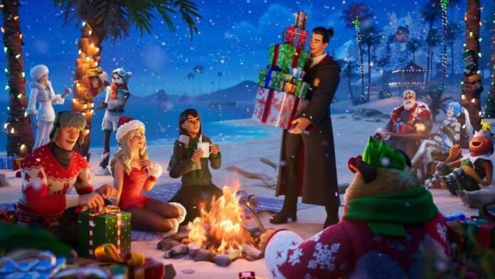 All Fortnite Winterfest 2025 giveaways and what's inside

