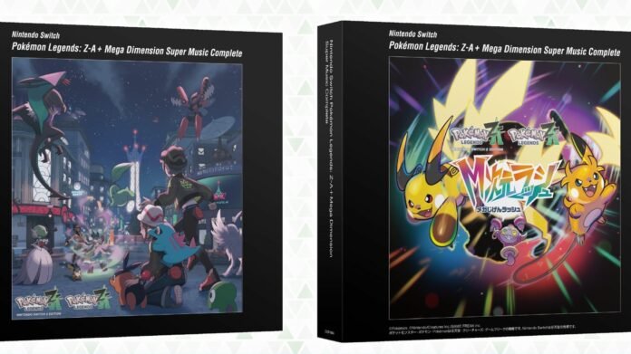 Pokemon Legend: ZA "completion" 5-CD soundtrack released for Japan

