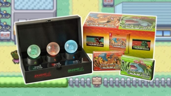 Pokemon Fire Red & Leaf Green will be released in Japan as a stunning 