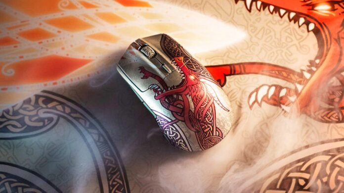The SteelSeries CS2 Dragon Lore Edition Wireless Gaming Mouse Drops by 65%, Now Just $53