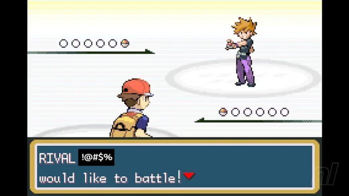 Censored Switch update for Pokemon FireRed and Leafgreen brings naughty and offensive names

