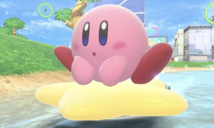 This week, ``Kirby's Air Riders'' appears in a race set to Nintendo music.

