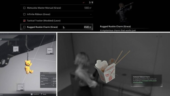 Every Charm in Resident Evil Requiem Ranked, and How to Obtain Them