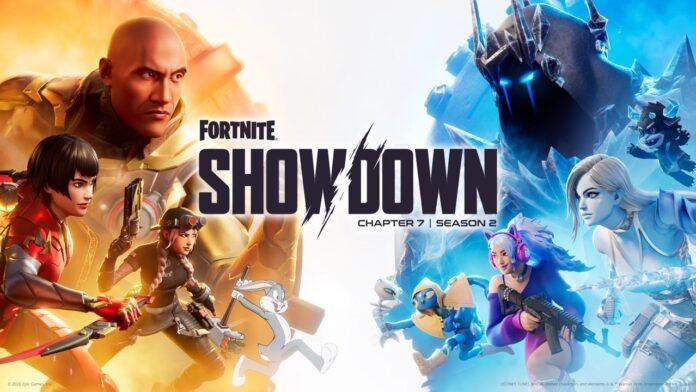 Fortnite Chapter 7 Season 2 Artwork Shows Dwayne Johnson and Bugs Bunny