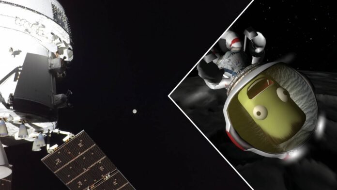 Kerbal Space Program is Back in Fashion Thanks to Artemis II Launch