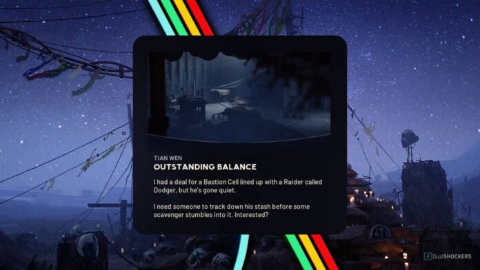 Outstanding Balance Quest Guide in ARC Raiders