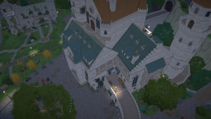 How to get a treasure chest at Paralives Town Hall

