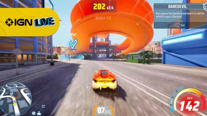 Hot Wheels Infinite Rush Explorable Islands Gameplay