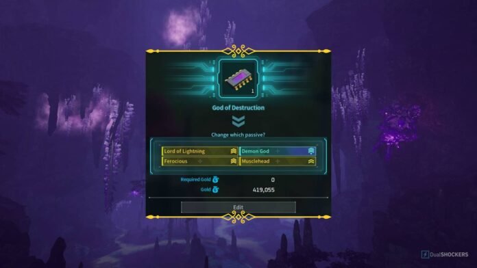 How to Change Passive Skills