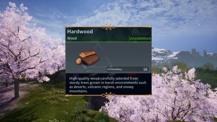 Palworld: How to Get Hardwood